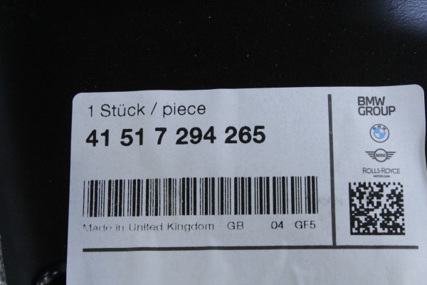 NEW ORIGINAL DOOR LEFT FRONT MINI F56 F57 F66 F67 Catalog number of the part 7294265 41517294265 49