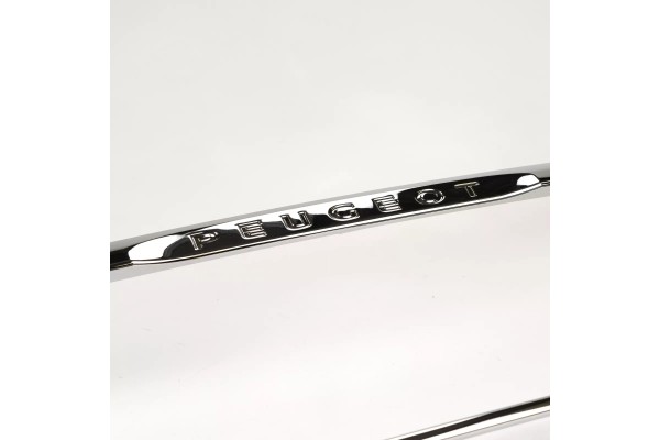 Front bumper decorative strip Peugeot 308 2013 Customs tariff code 87082990