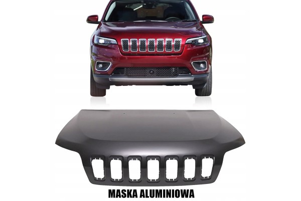 JEEP CHEROKEE KL 2019 23 19 MASK COVER ALUMINIUM NEW