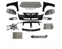 LOGAN 04 09 FRONT MASK BUMPER BELT FENDER LAMP
