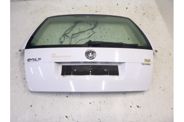 REAR FLAP VW Golf IV KOMBI LB9A WHITE 1997 2006 WITHOUT RUST Quality of parts according to GVO O original with manufacturer s lo