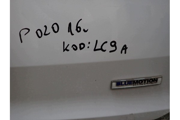 TAILGATE COMPLETE ORIGINAL EUROPE CODE LC9A VW POLO 6R 6C 16R Car type 4x4 SUV passenger cars