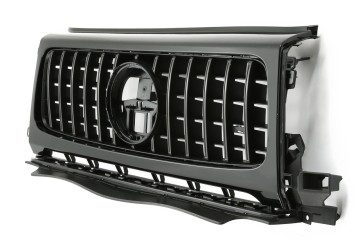 Mercedes Benz G Class W465 grill Panamericana GT BLACK GLOSS Packaging status original