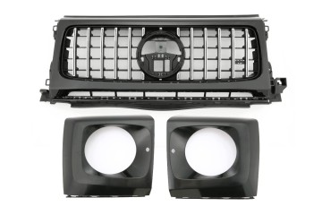 Mercedes Benz G Class W465 grill Panamericana GT CHROM