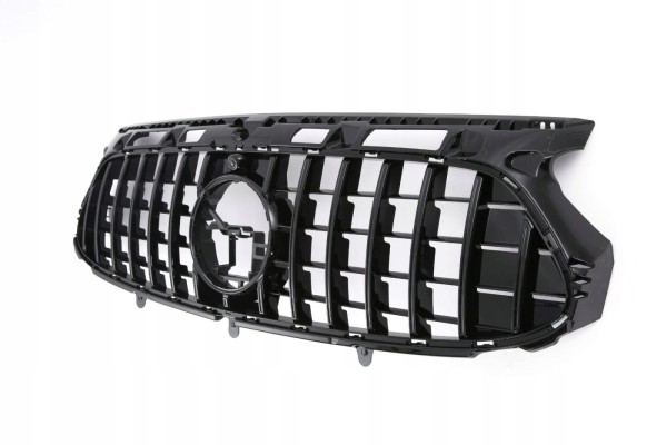 Mercedes Benz GLA H247 after lifting AMG Line grill Panamericana GT BLACK Packaging status original