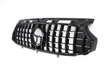 Mercedes Benz GLA H247 after lifting AMG Line grill Panamericana GT BLACK Packaging status original