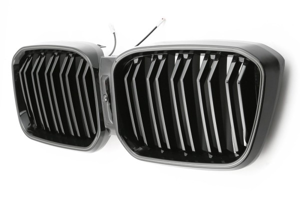 BMW X3 X4 G01 G02 LCI LED Grill Double Slat Black Gloss Packaging status original