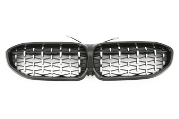 BMW 3 Series G20 G21 LED grill chrome black Diamond