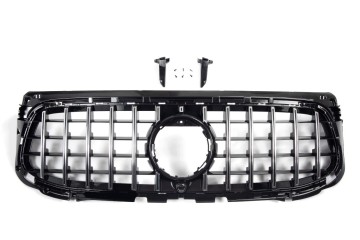 Mercedes Benz GLB X247 after lifting AMG Line grill Panamericana GT CHROM