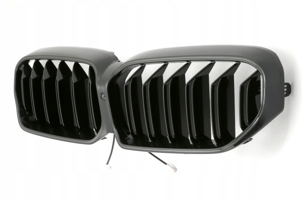 BMW 5 Series G30 G31 LCI LED grill Double Slat black gloss set left and Part manufacturer no brand