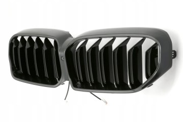 BMW 5 Series G30 G31 LCI LED grill Double Slat black gloss set left and Part manufacturer no brand