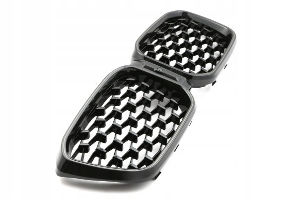 Grill LED black gloss BMW X3 G01 X4 G02 LCI 2021 2024 Part manufacturer no brand