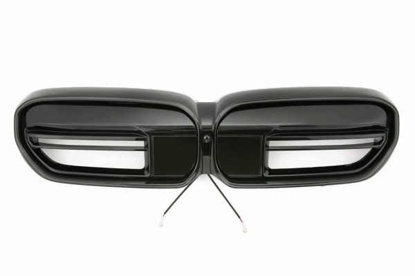 BMW 5 Series G30 G31 LCI grill LED black gloss