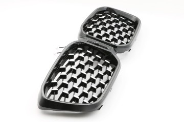 BMW X3 X4 G01 G02 LCI front grill LED black gloss chrome Packaging status original