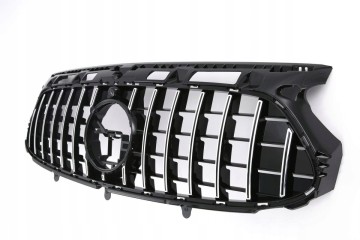 Mercedes Benz GLA H247 after lifting AMG Line grill Panamericana GT CHROM Packaging status original