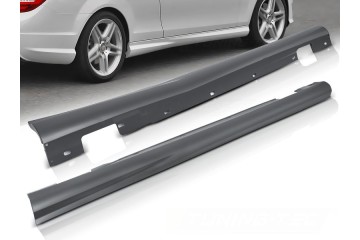 THRESHOLD MOLDINGS SPORT FOR MERCEDES C CLASS C204 2D COUPE 11 14