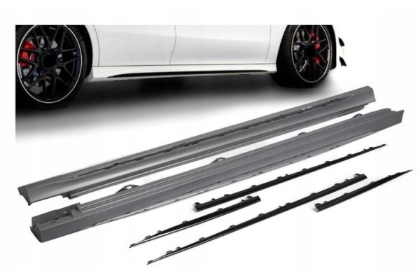 Sport Strip Thresholds for Mercedes Cla W118 c118 Quality of parts according to GVO P replacement with original quality
