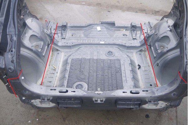 TOYOTA URBAN CRUISER II 26R WBF BELT REAR BATH TRUNK FLOOR Part manufacturer Toyota OE