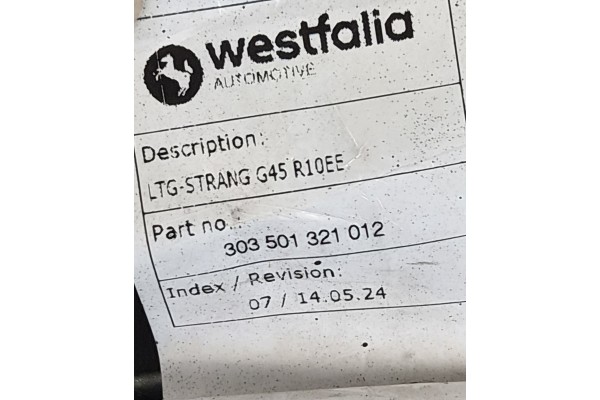 Enganche de Remolque Eléctrico Westfalia BMW X3 G45 2024 - AH5A272E703