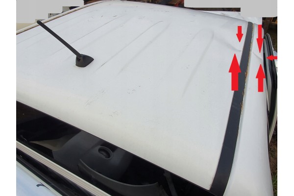 HILUX 06 2015 DACH KABINA KAROSERIA 1 5 CAB EXTRA CAB CZESCI Catalog number of the part 11886644