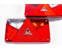 Rear lamps for trailer ASPOCK Multipoint V beam installation 7m 13PIN Packaging status original