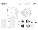 A0775S New 90A 12V Alternator for SAAB 9 3 YS3D Quality of parts according to GVO P replacement with original quality