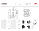 A0863S New alternator 130A 12V for OPEL Adam Astra K Corsa E 1 0 Version European