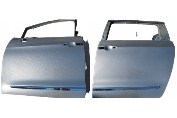 CHRYSLER PACIFICA 17 PSC DOOR LEFT FRONT REAR SILVER FRONT