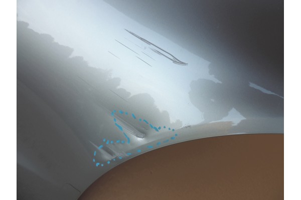 LEXUS ES 2018 2019 REAR LEFT DOOR Color to be painted