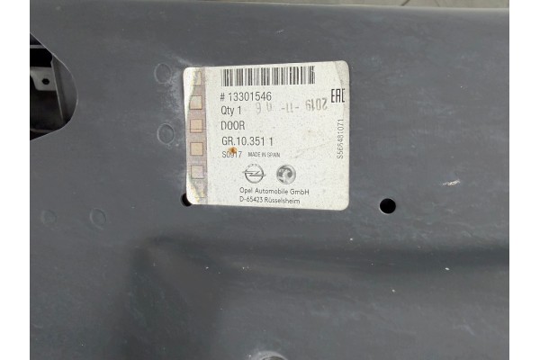Puerta Trasera Izquierda OPEL ASTRA J IV ESTATE (Familiar) 2009-2015 -