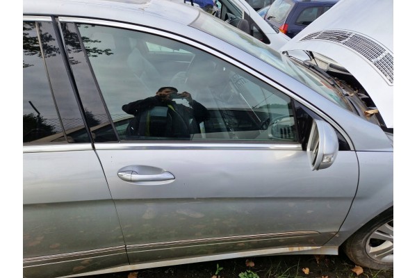 DOOR FRONT RIGHT MERCEDES R CLASS W221 BARE SILVER C775