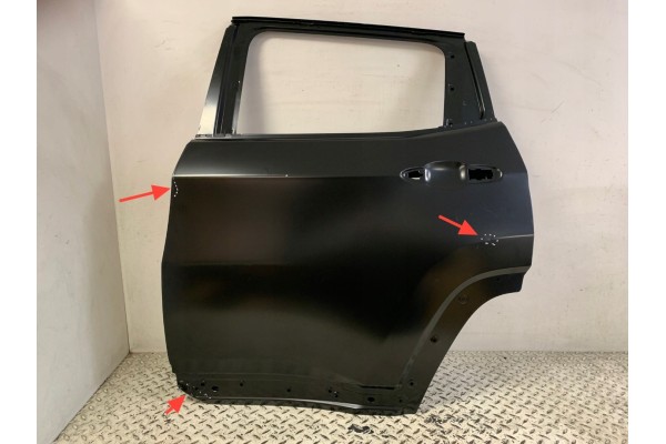 NEW ORIGINAL DOOR LEFT REAR JEEP COMPASS II 2 17 26 52243979 Version European