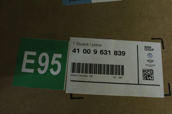 NEW ORIGINAL DOOR LEFT REAR BMW F45 ACTIVE TOURER 9631839 Catalog number of the part 9631839 41009631839 E95