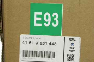 NEW ORIGINAL DOOR LEFT FRONT MINI J05 ACEMAN 9651443 Catalog number of the part 9651443 41519651443 E93