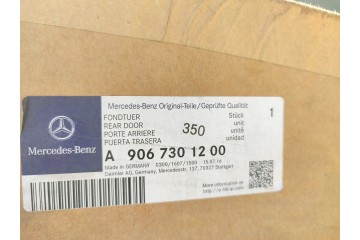 SPRINTER W906 A906 SLIDING SIDE DOOR RIGHT NEW Catalog number of the part A9067301200 KING CAR7777