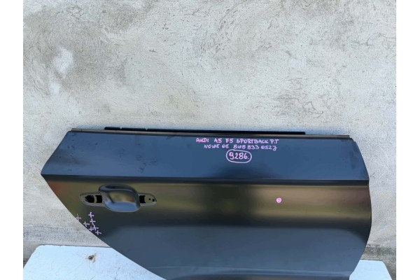 AUDI A5 F5 SPORTBACK 8IN8 DOOR RIGHT REAR NEW OE 9286 Catalog number of the part 8W8833052J 9286