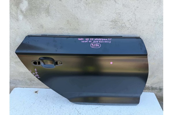 AUDI A5 F5 SPORTBACK 8IN8 DOOR RIGHT REAR NEW OE 9286 Part manufacturer Audi OE