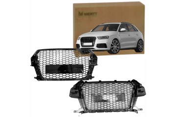AUDI Q3 2012 2015 RS LOOK DUMMY GRILLE GRILL S LINE BLACK Part manufacturer Mertt