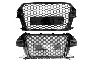 AUDI Q3 2012 2015 RS LOOK DUMMY GRILLE GRILL S LINE BLACK Product weight with unit packaging 6 kg