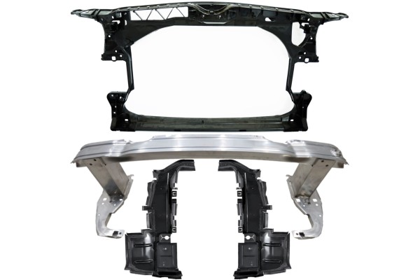 Front belt Bumper beam REINFORCEMENT STEERING WHEEL AUDI A6 C7 11 14R SET