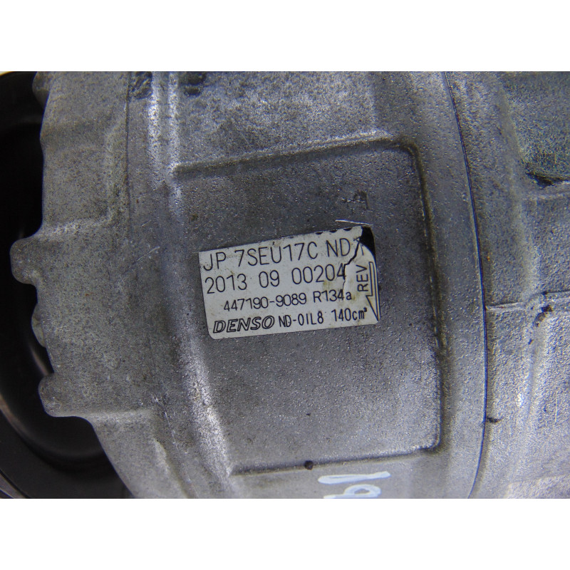 447190-9089 COMPRESOR AIRE ACONDICIONADO VOLKSWAGEN PHAETON (3D3/3D7) TDI V6 4Motion (5 asientos) 2007 447190-9089 198627 VOLKSW