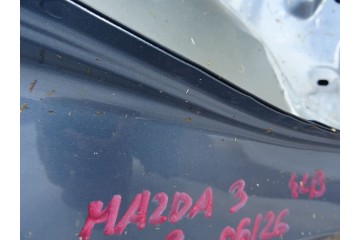 Parachoques Trasero Mazda 3 III HB BM Código de Pintura 42B 2013-2018