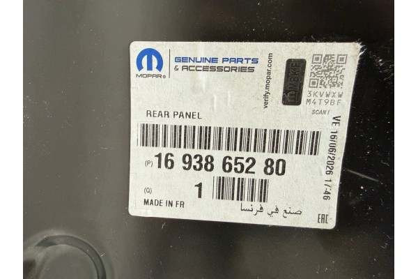 Cinturón de Seguridad Trasero Nuevo Original para OPEL CORSA F 1693865