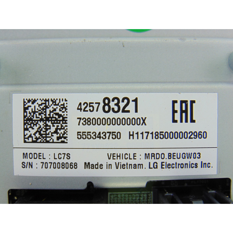 42578321 PANTALLA MULTIFUNCION OPEL ASTRA K BERLINA 5P Dynamic 2018 42578321 176177 OPEL - 4