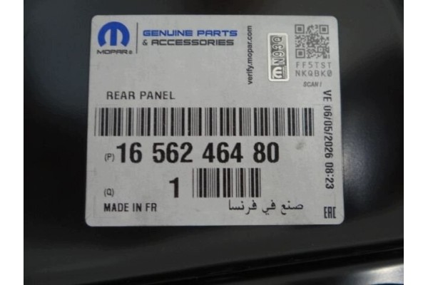 Cinturón de Seguridad Trasero PEUGEOT 2008 II Nuevo Original