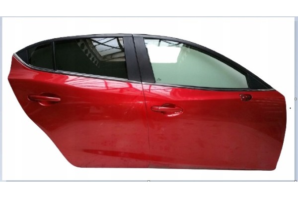 DOOR REAR RIGHT LEFT MAZDA III 3 41V Catalog number of the part DRZWI TYL PRZOD PRAWE LEWE MAZDA III 3 41V
