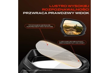 Frankberg Outside mirror left right for Iveco Daily VI 5801552556 Catalog number of the part 9331911863202