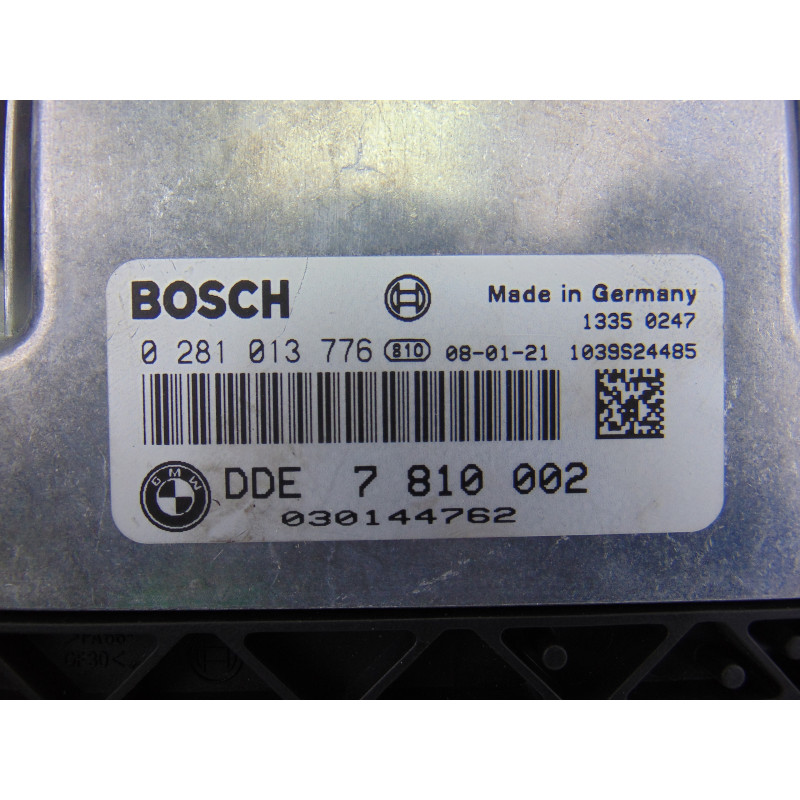 7810002  CENTRALITA MOTOR UCE BMW SERIE 1 BERLINA (E81/E87) 123d 2009 7810002 191328 BMW - 3