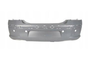 Rear bumper Peugeot 407 03 04 12 11 sedan with holes for parking machine