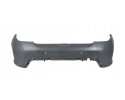 Rear bumper Peugeot 308 I 04 11 11 14 with holes for parking machine for painting Part manufacturer Blic